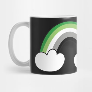 Aromantic pride flag Mug